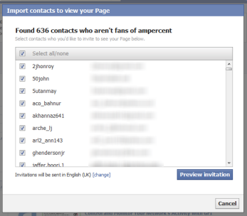 Import an email list to Facebook fan page Import an email list to Facebook fan page