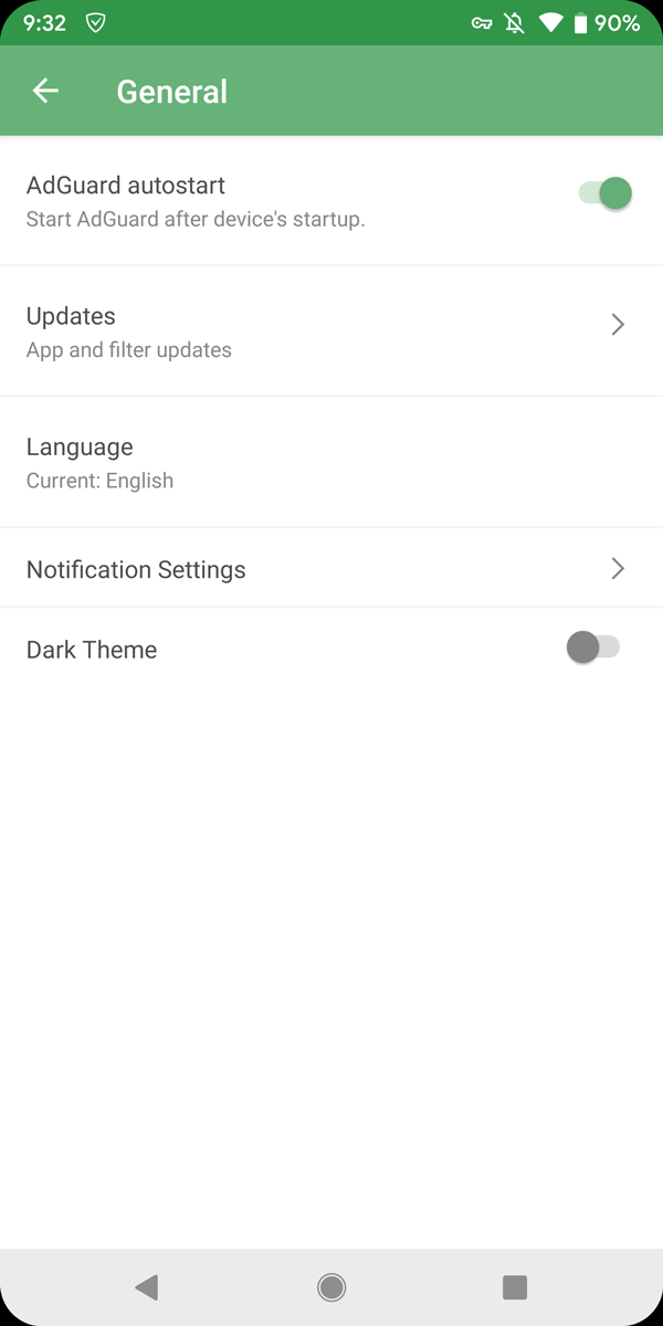 AdGuard 3.0 For Android Dark Theme