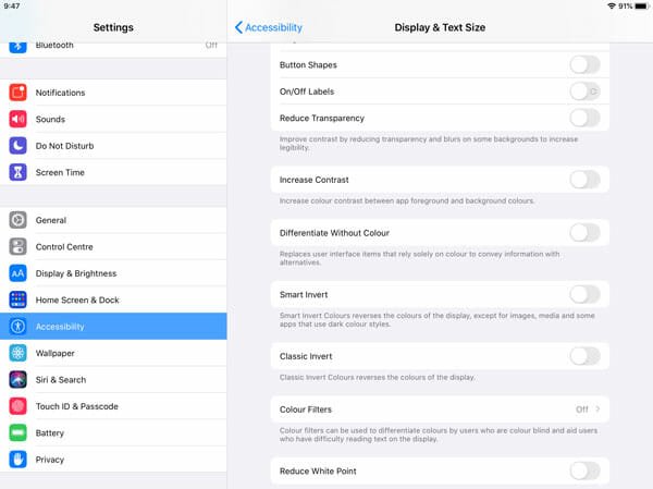 Enable Dark Mode in Safari For iOS