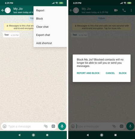 How To Block Someone On WhatsApp For Android