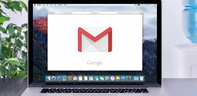 Gmail on Macbook