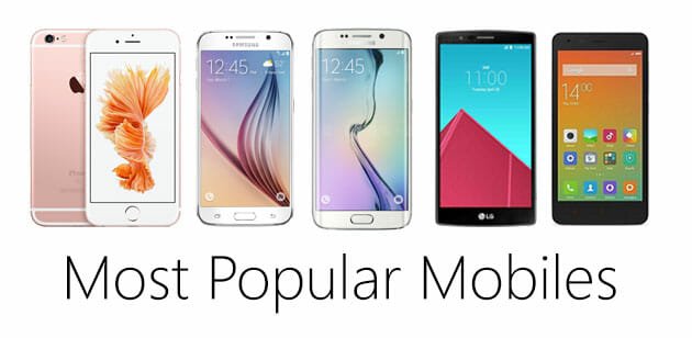 Top 5 Most Popular Mobiles Launched in 2015