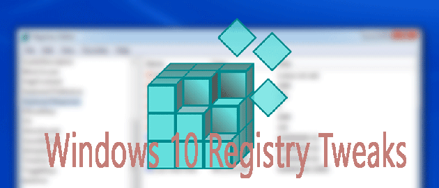 windows 10 registry tricks