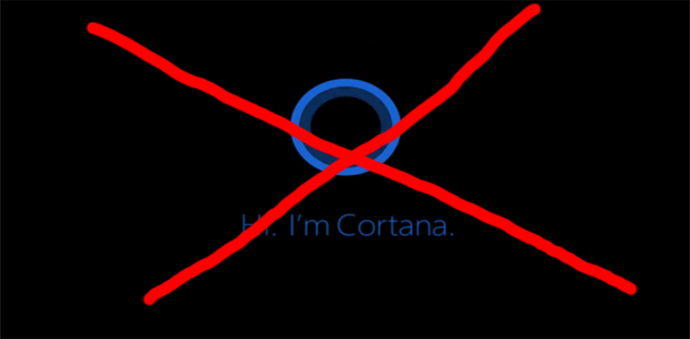 uninstall cortana