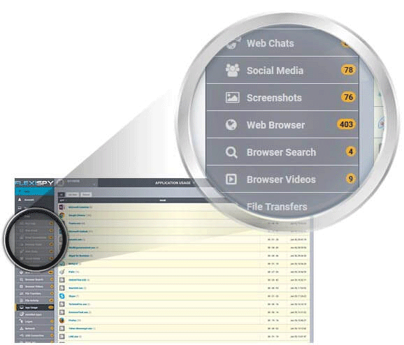 FlexiSPY Best System Monitor Software for Windows 10