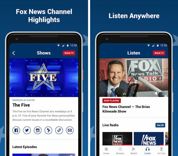 Fox News for Android TV
