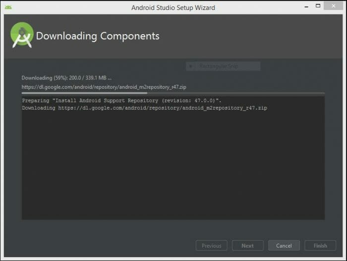 android-studio-downloading-components-8