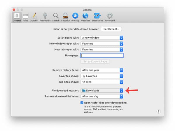 Fix Files Are Not Downloading In Apple Safari For Mac