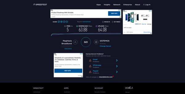Best Websites To Check Your Internet Speed