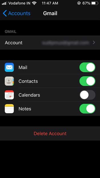 Synchronize Multiple Google Contacts On iPhone