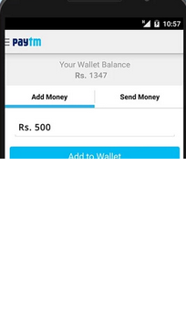 Add Money to Wallet Online