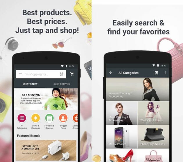 AliExpress best shopping apps for Android