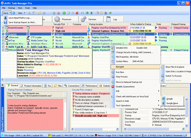 AnVir Task Manager