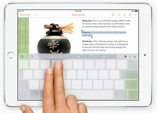 Apple Quicktype
