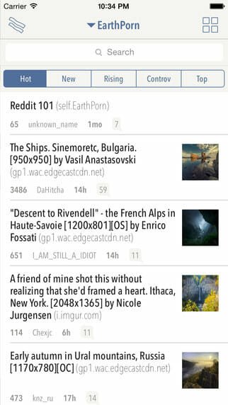 BaconReader for iOS