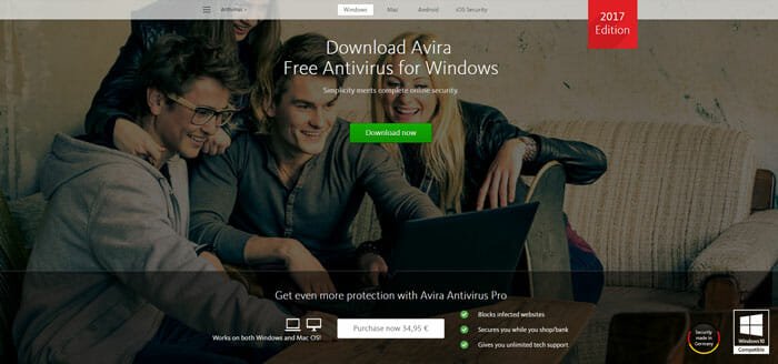 Best free antivirus for Windows 10