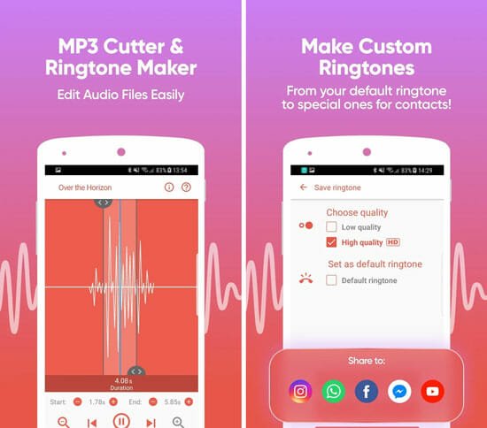 Best mp3 Cutter Apps for Android