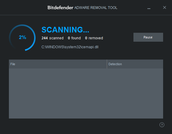 Bitdefender Adware Removal Tool