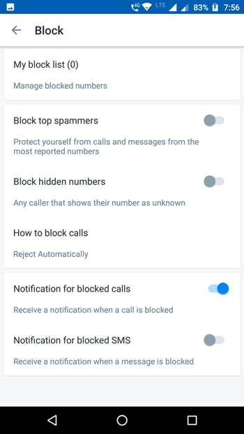 Call & SMS Block Best Truecaller Features