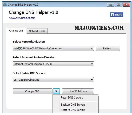 Change DNS Helper Best Tools to Diagnose, Monitor, and Repair Internet Connectivity on Windows