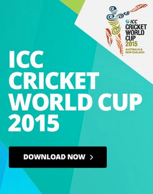Cricket World Cup 2015 Mobile App by ICC