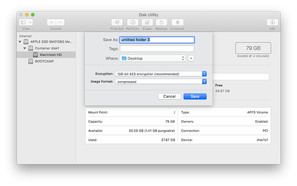 Disk utility Best Mac Apps to Encrypt File and Folder