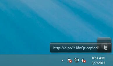 File link copied