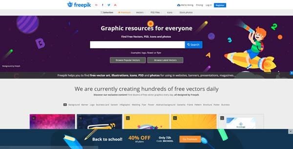 Freepik Best Websites to Download Adobe Illustrator Templates