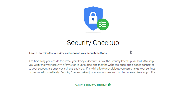 Google-Security-Checkup