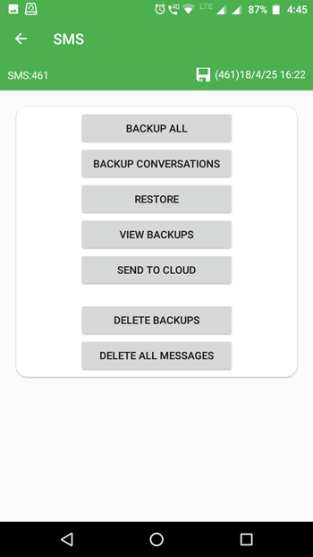 How to Backup SMS, Call Log, Contacts to Cloud Storage on Android