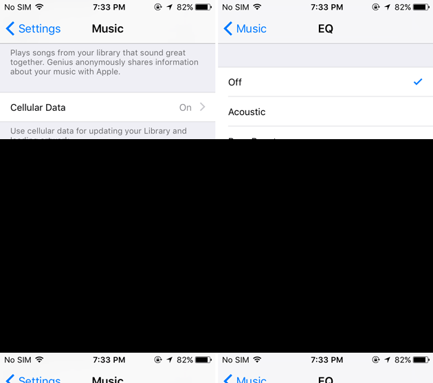 How to setup EQ of Apple Music