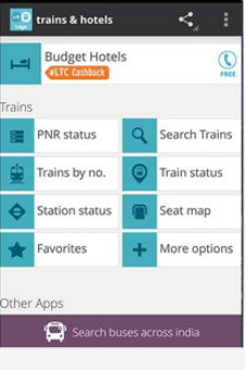 Ixigo Rail app
