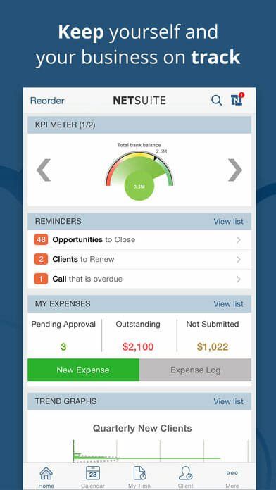 NetSuite CRM App