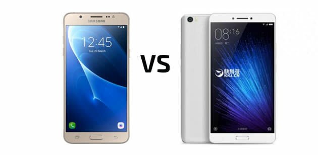 Samsung Galaxy J Max vs Xiaomi Mi Max Comparison