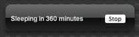 Snooze Dashboard Widget for Mac