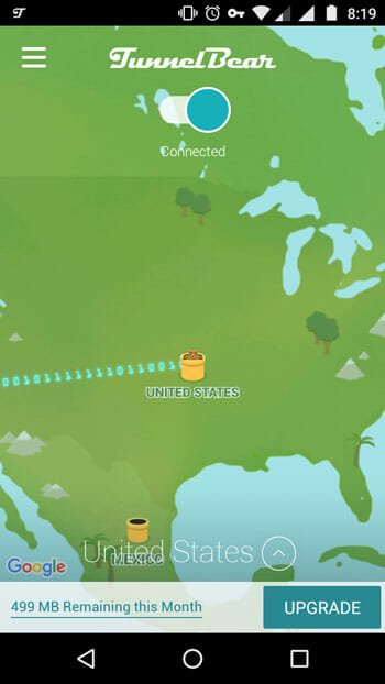 TunnelBear VPN Installation on Android