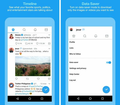 Twitter Lite Best Lightweight Apps to Save Memory