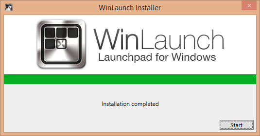 WinLaunch Installation Complete