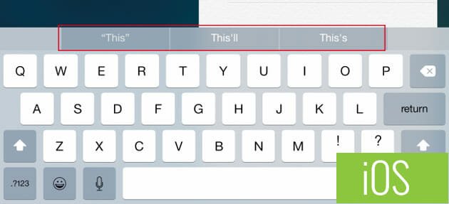 Word-Suggestion-on-iPhone