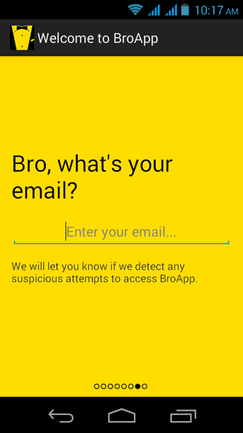 Write-Email-ID-in-BroApp