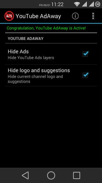 YouTube-AdAway
