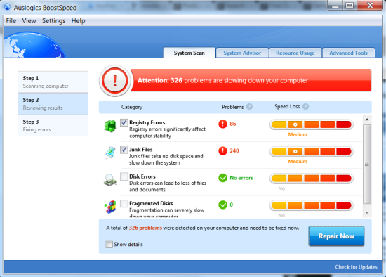 Auslogics Boostspeed 5 Pro serial key