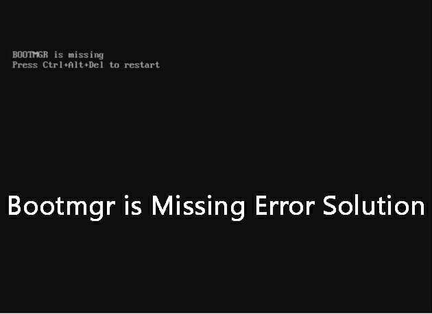 bootmgr-is-missing