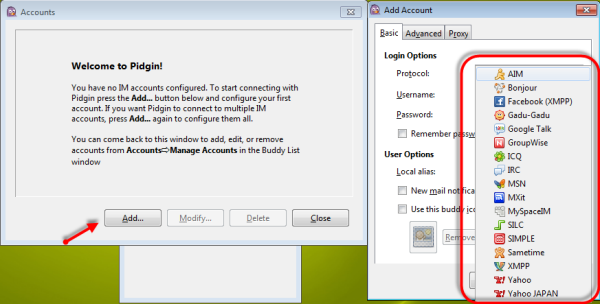 chat networks all in one chat messenger for windows