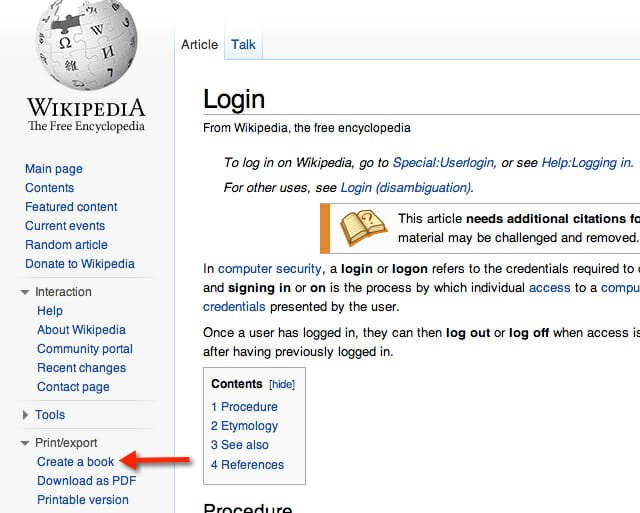 click_create_book_wikipedia_create ebooks from wikipedia articles