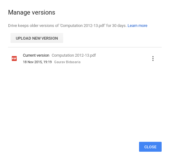 how to hide files in google - new version