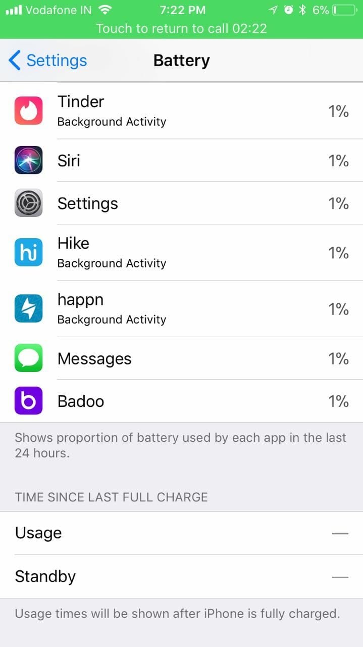 ios 11 battery