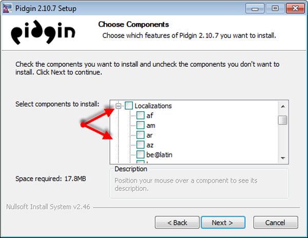 localization all in one chat messenger for windows