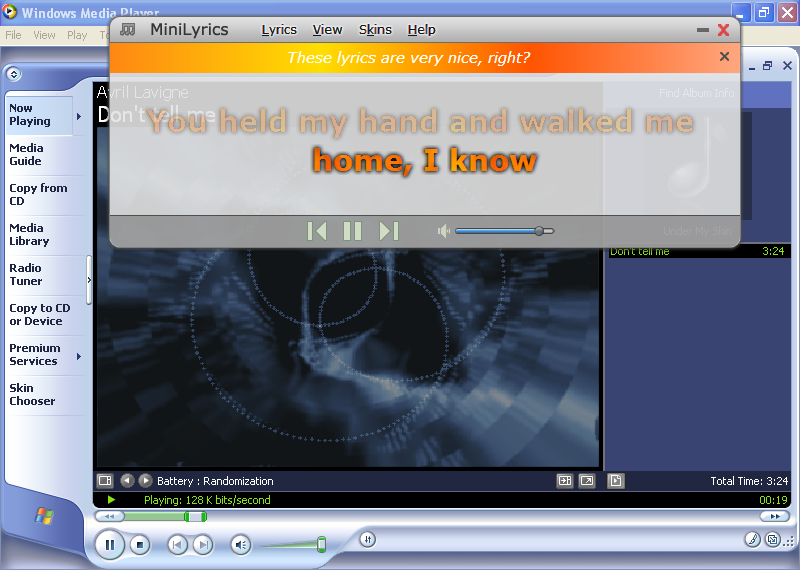 minilyrics-windows-media-player