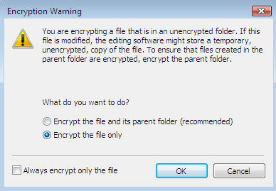 encryption-warning-message